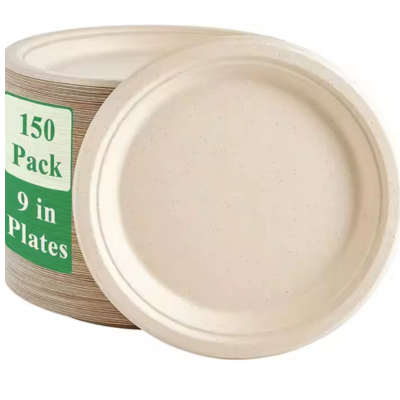 Compostable Heavy-Duty Disposable Plates