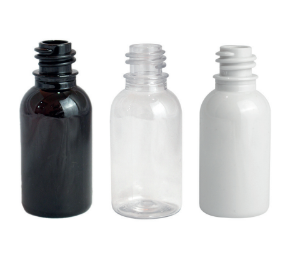 Pet Pharma Bottle 30ml R.18/410 Amber, Transparent and White